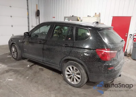 2013 BMW X3 xDrive28I from USA, damaged, VIN 5UXWX9C53D0A30201